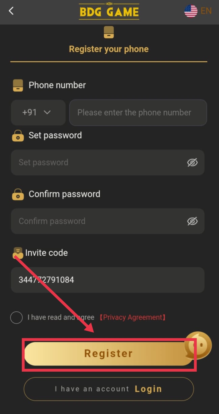 click register